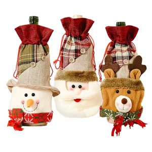 Θήκη Κρασιού με 3D Φιγούρα Xmas 30x13cm Xmasfest 1133952 - Image 1