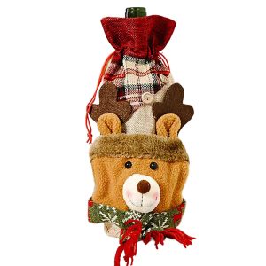 Θήκη Κρασιού με 3D Φιγούρα Xmas 30x13cm Xmasfest 1133952 - Image 2