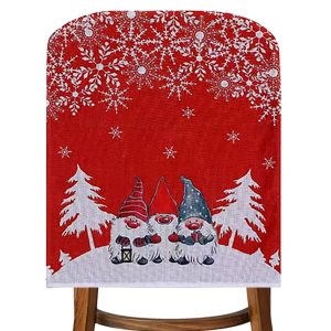 Κάλυμμα Πλάτης Καρέκλας Λινάτσα Gnome 58x47cm Xmasfest 1133956 - Image 2