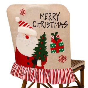 Κάλυμμα Πλάτης Καρέκλας Λινάτσα Άγιος 3D 52x46cm Xmasfest 1133958 - Image 2