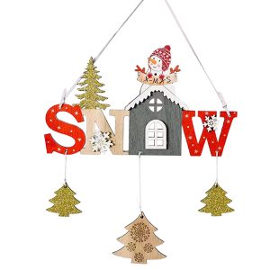 Στολίδι Ξύλινη Παράσταση Xmas 22x13cm Xmasfest 1133968 - Image 2