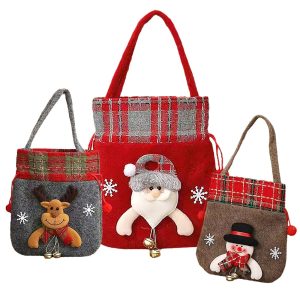 Τσαντάκι Υφασμάτινο 24x21cm Xmasfest 1133969 - Image 1