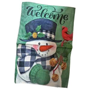 Σουπλά Υφασμάτινο με Χιονάνθρωπο 45x30cm Xmasfest 1133978 (4ΤΜΧ) - Image 2