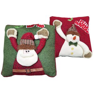 Μαξιλάρι Χριστουγεννιάτικο με 3D Φιγούρα 39x39cm Xmasfest 1134036 - Image 1