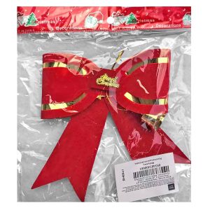 Φιόγκος Χριστουγεννιάτικος 15x13cm Xmasfest 1134054 - Image 1