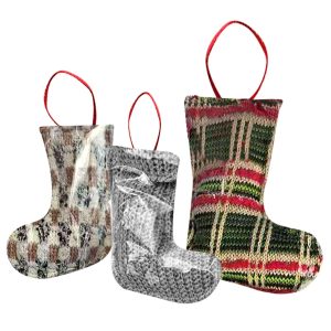 Στολίδι Κρεμαστό Πάνινο Μπότα 15x10cm Xmasfest 1134056 (12ΤΜΧ)