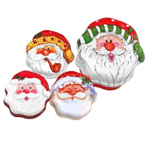 Κουτί Αγ. Βασίλης Πλαστικό 19x18x8cm Xmasfest 1134060