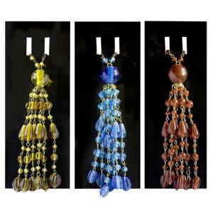 Γυάλινη Φούντα Κρεμαστή  Xmasfest 113450 - Image 1