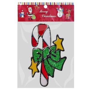 Αυτοκόλλητα Gelly Xmas Σχέδια Καρ=25x15cm Xmasfest 113552 (12ΤΜΧ) - Image 2