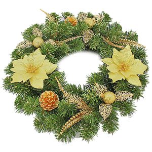 Στεφάνι 40cm ø40cm Xmasfest 11396