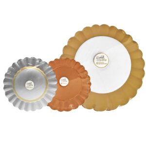 Βάση Τούρτας Χάρτινη Μεταλιζέ πακ=8τεμ ø32cm Homie 3794