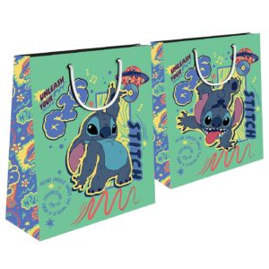 Τσάντα Δώρου Χάρτινη με Foil Lilo & Stitch (32cm) 32x26x12cm Stitch 000564063 (12ΤΜΧ)