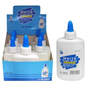 Κόλλα Χειροτεχνίας Λευκή 120ml JustNote 39411 (12ΤΜΧ) - Image 1