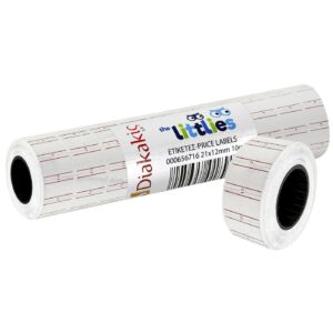 Ετικετάκια Τιμών ρολό=500τεμ 2,1x1,2cm JustNote 39414 (10ΤΜΧ) - Image 1