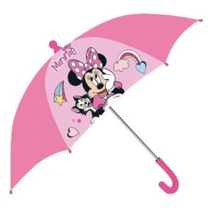 Ομπρέλα Minnie Ροζ-Άσπρο H55cm ø70cm Disney WD21488