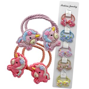 Λαστιχάκι Μαλλιών με Φιγούρα Μονόκερο  4teen4ty 401359 (10ΤΜΧ)