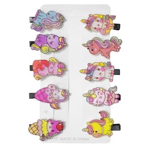 Κλιπ Μαλλιών Μονόκερος 4cm 4teen4ty 401361 (10ΤΜΧ)