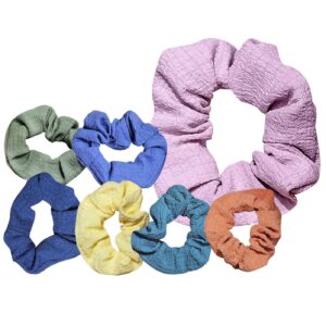 Σούρα Λινή Μονόχρωμη ~ø9cm 4teen4ty 401375 (12ΤΜΧ)