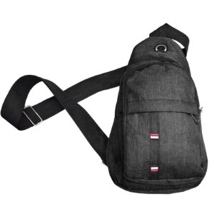 Τσαντάκι Ώμου Χιαστί 3 zip 30x16x10cm 4teen4ty 401406 - Image 3