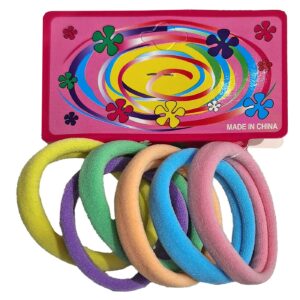 Λαστιχάκια Μαλλιών παλ Χρώματα Σετ=6τεμ. ø5cm 4teen4ty 401408 (12ΤΜΧ)