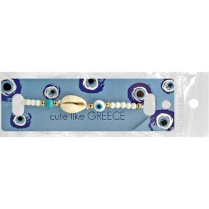 Βραχιόλι με Ματάκι & Κοχύλι  4teen4ty 401419 (12ΤΜΧ) - Image 1