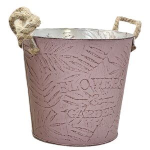 Γλαστράκι-Κασπώ Μεταλλικό με Κλαδιά ø18x17cm Homie 423085 - Image 4