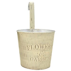 Γλαστράκι-Κασπώ Κρεμαστό Μεταλλικό Flowers & Garden Ø16x14xcm Homie 423090 - Image 5