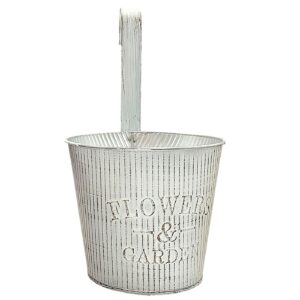 Γλαστράκι-Κασπώ Κρεμαστό Μεταλλικό Flowers & Garden Ø16x14xcm Homie 423090 - Image 4