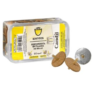 Φυτιλάκια με Φελλό Χειροποίητα 10,5x6,5x3cm Homie 57506 - Image 1