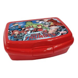 Δοχείο Πλαστικό Φαγητού Avengers 16,5x12,5x6cm   600ml Avengers 1401-62122 - Image 1