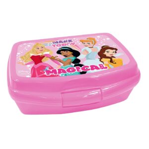 Δοχείο Πλαστικό Φαγητού Princess 16,5x12,5x6cm   600ml Disney 1407-91752 - Image 1