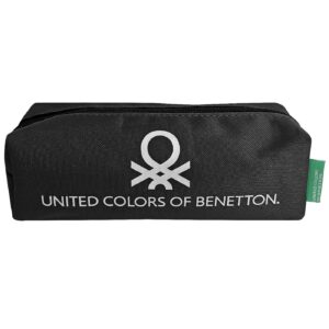 Κασετίνα Μαύρη United Colors of Benetton 20x6cm Benetton 1015F-9306K - Image 1