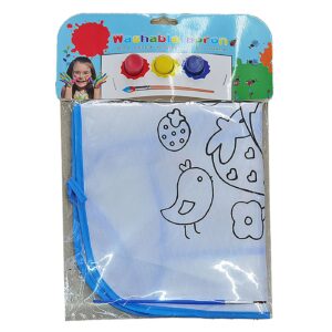 Ποδιά Ζωγραφικής diy με Νερομπογιές 47x37cm JustNote 703221 - Image 2