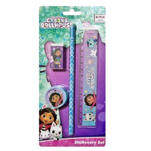 Σχολικό σετ 4τεμ Gabby Doll 's House 23x11cm Gabbys Dollhouse 3042-3148 - Image 1