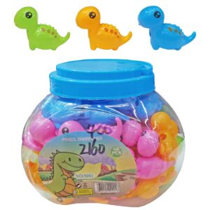 Ξύστρα Βαρελάκι Δεινόσαυρος 7x5,5cm JustNote 703377 (48ΤΜΧ)