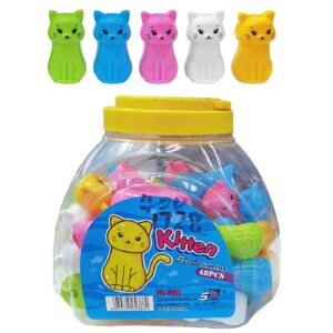 Ξύστρα Βαρελάκι Γατούλα 6,5x3cm JustNote 703379 (48ΤΜΧ)