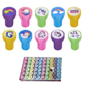 Σφραγίδες Διάφορα Σχέδια Μονόκεροι 3,5x2,5cm JustNote 703406 (60ΤΜΧ)