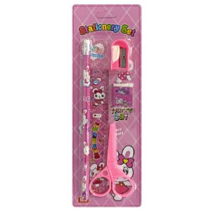 Σχολικό σετ=5τεμ Σχέδιο Ζωάκια 24x8cm JustNote 703444 - Image 4