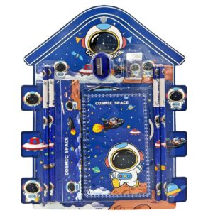 Σχολικό σετ=8τεμ Αστροναύτης με Μπλοκ 27x22cm JustNote 703447