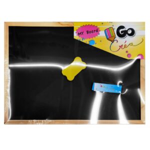 Πίνακας Μαύρος Κιμωλίας Σετ=3τεμ. 40x30cm JustNote 703452 - Image 1