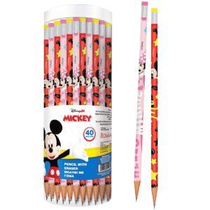 Μολύβι με Γόμα Mickey, Minnie  Disney 000564961 (40ΤΜΧ) - Image 1