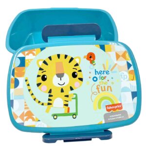 Δοχείο Φαγητού Πλαστικό pp 900ml  Tiger Fisher Price 17,5x7x13cm  900ml Gim 571-67265 - Image 1