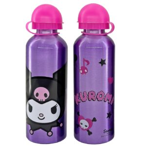 Παγούρι Μεταλλικό Kuromi  500ml 21x6,5cm   500ml Kuromi - Image 1