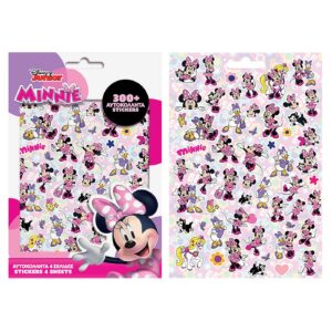 Μπλοκ με 300 Αυτοκόλλητα Minnie 21,5x14,5cm Disney (6ΤΜΧ)