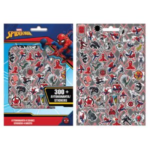 Μπλοκ με 300 Αυτοκόλλητα Spiderman 21,5x14,5cm Spiderman 000484105 (6ΤΜΧ) - Image 1