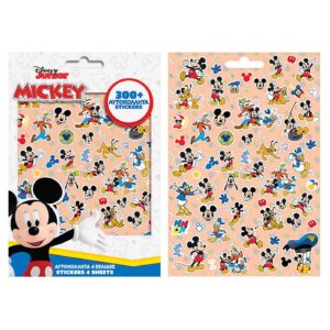Μπλοκ με 300 Αυτοκόλλητα Mickey 21,5x14,5cm Disney (6ΤΜΧ)