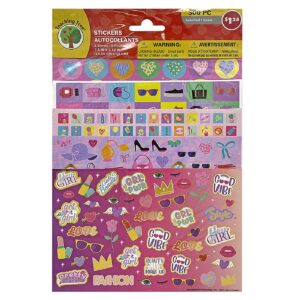 Αυτοκόλλητα σετ 300τεμ Διάφορα Σχέδια μίξ 30x19cm JustNote 26744 - Image 2