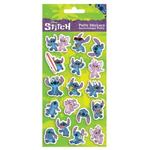 Αυτοκόλλητα Puffy Lilo & Stitch 22χ10cm Stitch 000564612 (12ΤΜΧ)