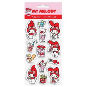 Αυτοκόλλητα Puffy my Melody 22χ10cm My Melody 000490207 (12ΤΜΧ) - Image 1