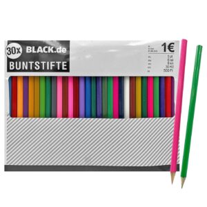 Ξυλομπογιές Σετ=30τεμ. 17,5cm JustNote 80869